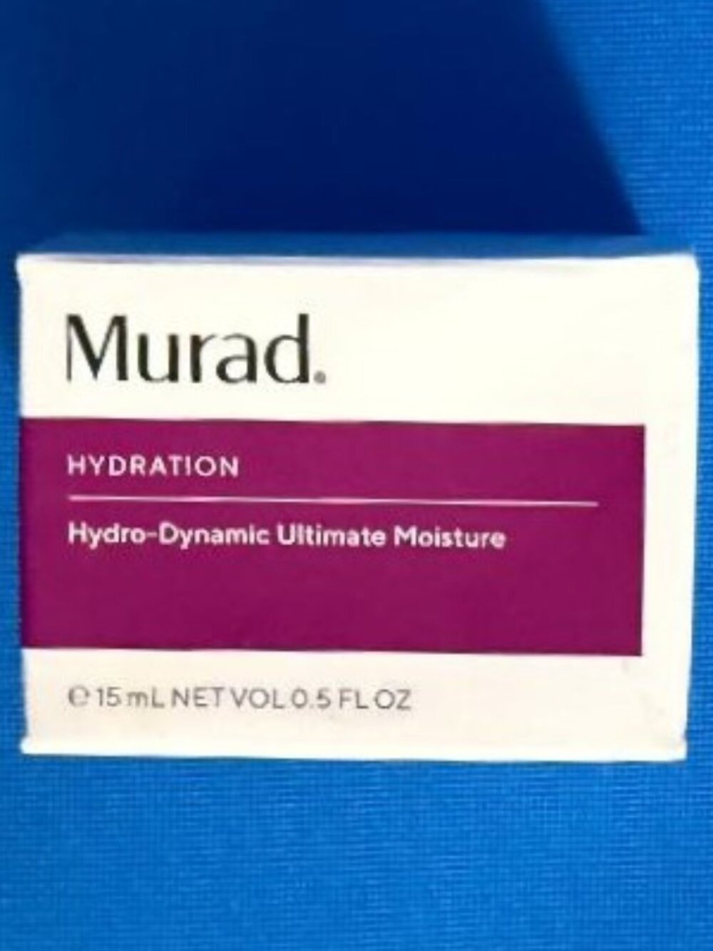NEW MURAD HYDRATION HYDRO - DYNAMIC ULTIMATE MOISTURE 15 ML / NET VOL 0.5 FL OZ